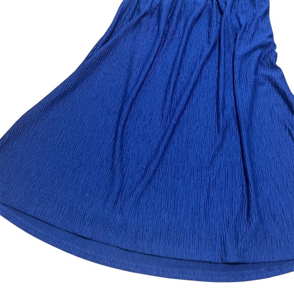 COBALT CUTOUT DRESS - Picture 5 of 7